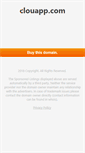 Mobile Screenshot of clouapp.com